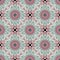 Seamless pattern with ethnic multicolor ornament