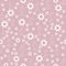 Seamless pattern for fabrics with vintage kerosene lamps or lamps on pink background