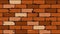 Seamless pattern of a face brick wall