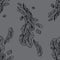 Seamless pattern with feathers