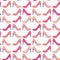 Seamless pattern with female high heel shoes