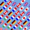 Seamless pattern flag g7