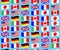 Seamless pattern flag g7 wave