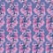 Seamless pattern of flower orchids