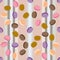 Seamless pattern with french sweet macaroons