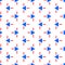 Seamless pattern geometric blue triangle with vertical and horizontal outlines