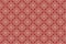 Seamless pattern. Geometric, octagonal and knitting rounded diamonds in white and light, dark red colors