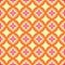 Seamless pattern, geometric pattern, abstract, rounds pattern. Modern stylish texture, pattern with orange and pink ornament