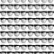 Seamless pattern of glasses
