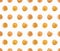 Seamless pattern with gold various dots . Gold dots, sparkles, shining dots. Paddle, children`s background