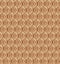 Seamless pattern with golden circles