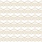 Seamless pattern with golden zigzag line ornament