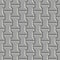 Seamless pattern of gray concrete pavement. 3D repeating pattern of street paving tiles