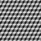 Seamless pattern of gray cubes