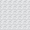 Seamless pattern. Gray swirls and foliage isolated on a white background.