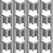 Seamless pattern in gray tones with columns making an optical illusion