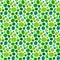 Seamless pattern of green pebble