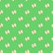 Seamless pattern of half of delicious fresh  apple against light green background, wrapping paper template