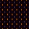 Seamless pattern in Halloween traditional colors with mini arrows. Ethnic and tribal motif. Simple print with pointers