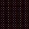 Seamless pattern in Halloween traditional colors with mini arrows. Ethnic and tribal motif. Simple print with pointers