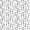 Seamless pattern hand drawn fire doodle. Sketch style icon. Decoration element.  on white background. Flat design. Vector
