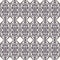 Seamless pattern hand drawn ornamental stripe damask background. Geometric diamond allover print. Vector intricate line art swatch