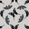 Seamless pattern with hand drawn stylized graphium androcles, papilio demoleus