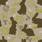 Seamless pattern with hare and mushroom, leaf. background