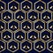 Seamless pattern, Hexagon hive texture design for print