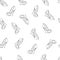 Seamless pattern with high-heeled shoes and an open toe. Design can be used for wallpaper in a girlâ€™s room