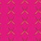 Seamless pattern of hoes on a magenta background