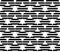 Seamless pattern with horizontal black lines(ellipse), modern stylish image.