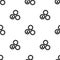 Seamless pattern with human resourse managment icons. Gears showing teamwork, cooperation, managment. Vector illustration for