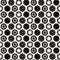 Seamless pattern with image of bicycle cogwheel