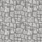 Seamless pattern of inca stones, 3D, texture