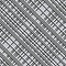 Seamless pattern with intersecting oblique black bands, modern stylish image.