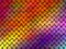 Seamless pattern of interwoven multicolored ribbons