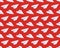 Seamless pattern with isometric paper planes