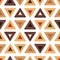 Seamless pattern for jewish holiday Purim. Haman ears traditional cookies