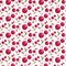 Seamless pattern of juicy cherries. illustration