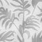 Seamless pattern. Jungle background. Tropic leaves. Palm leaf. Modern stylish silver foil texture. Contemporary tropical leaves. T