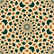 Seamless pattern kaleidoscopic texture background