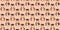 Seamless pattern of learned owls with textbooks under the wing and without in square academic caps on a beige background. Back to