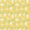 Seamless pattern with lemon fruits