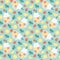 Seamless pattern with lemonade jars