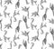 Seamless pattern lemurs Madagascar.