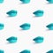 Seamless pattern. Light blue lips on white background. Sexy close female mouth