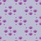 Seamless pattern with lilac lily