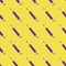 seamless pattern lilac pencil with yellow rubber. Hand drawn illustrarion for design