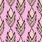 Seamless pattern in lilac pink colors. Vector pattern for textile and wallpaper design. Whimsical graphic ornament